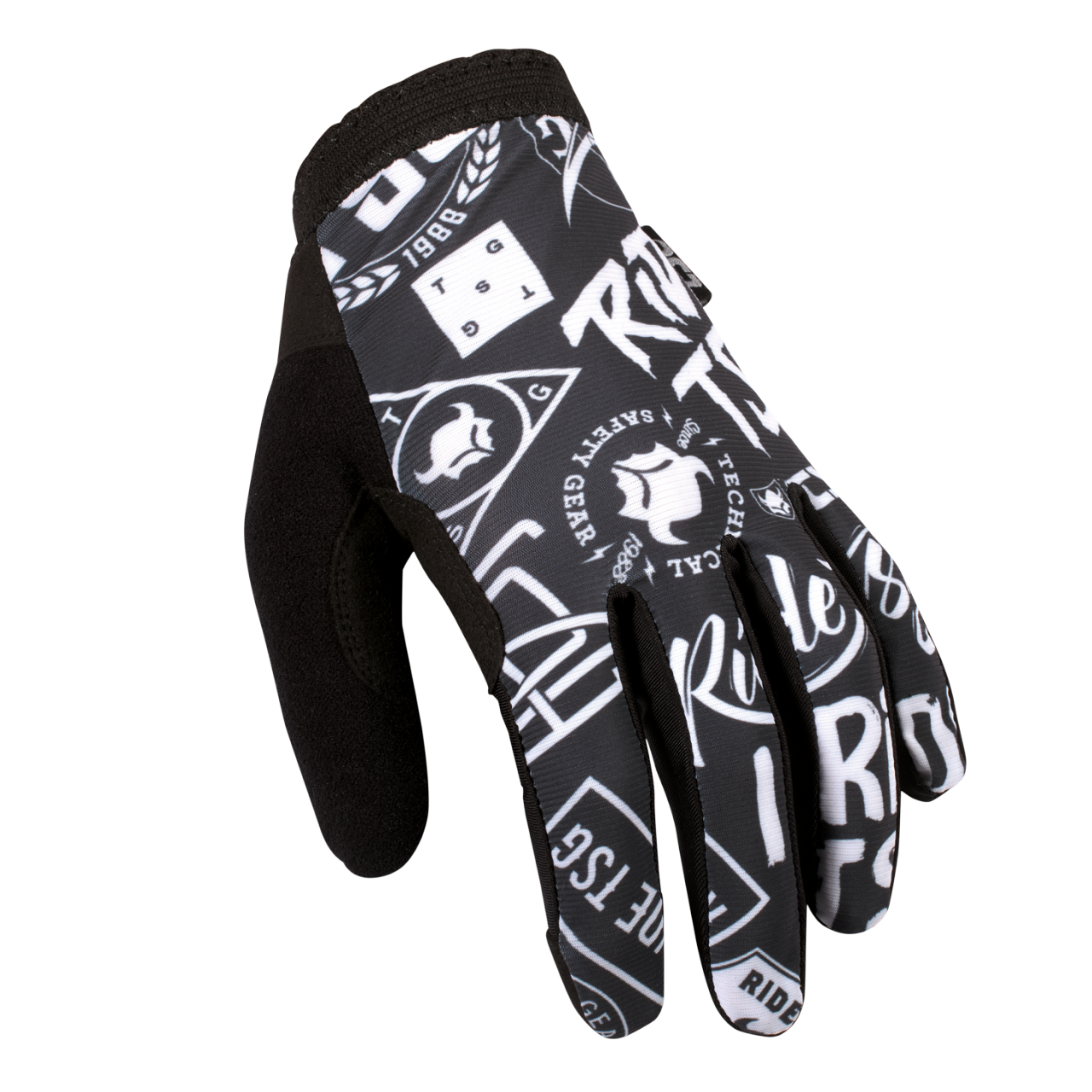 TSG DW Gloves - Sticky Black