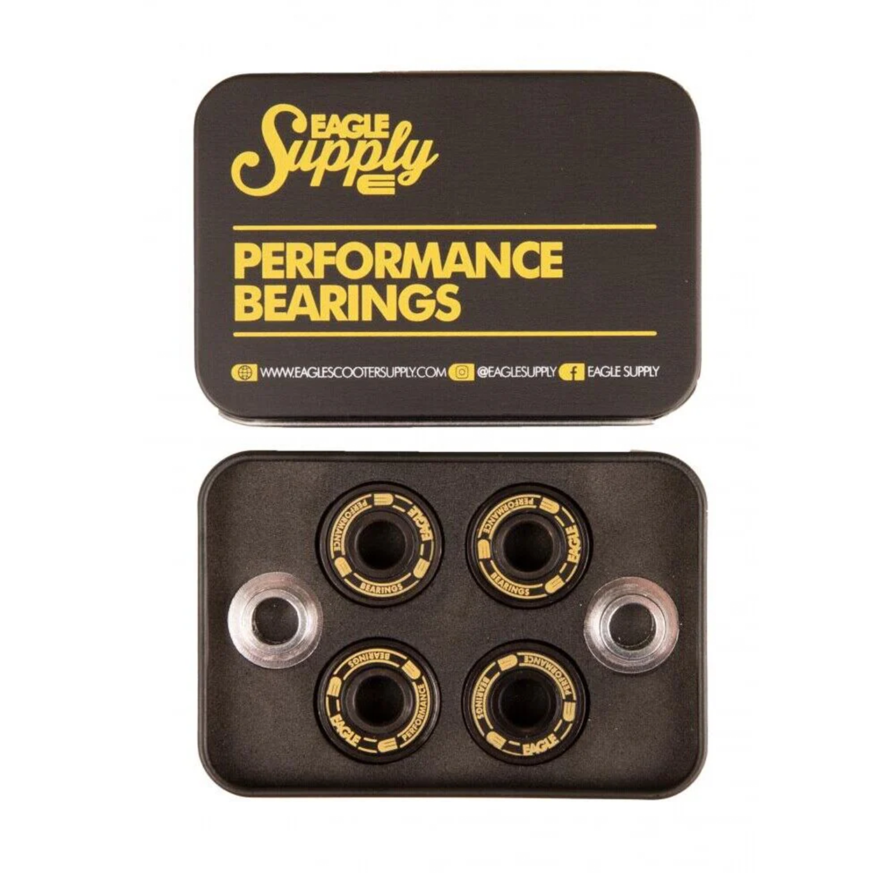 Eagle Supply Performance Bearings – 4-Pack with Spacers
