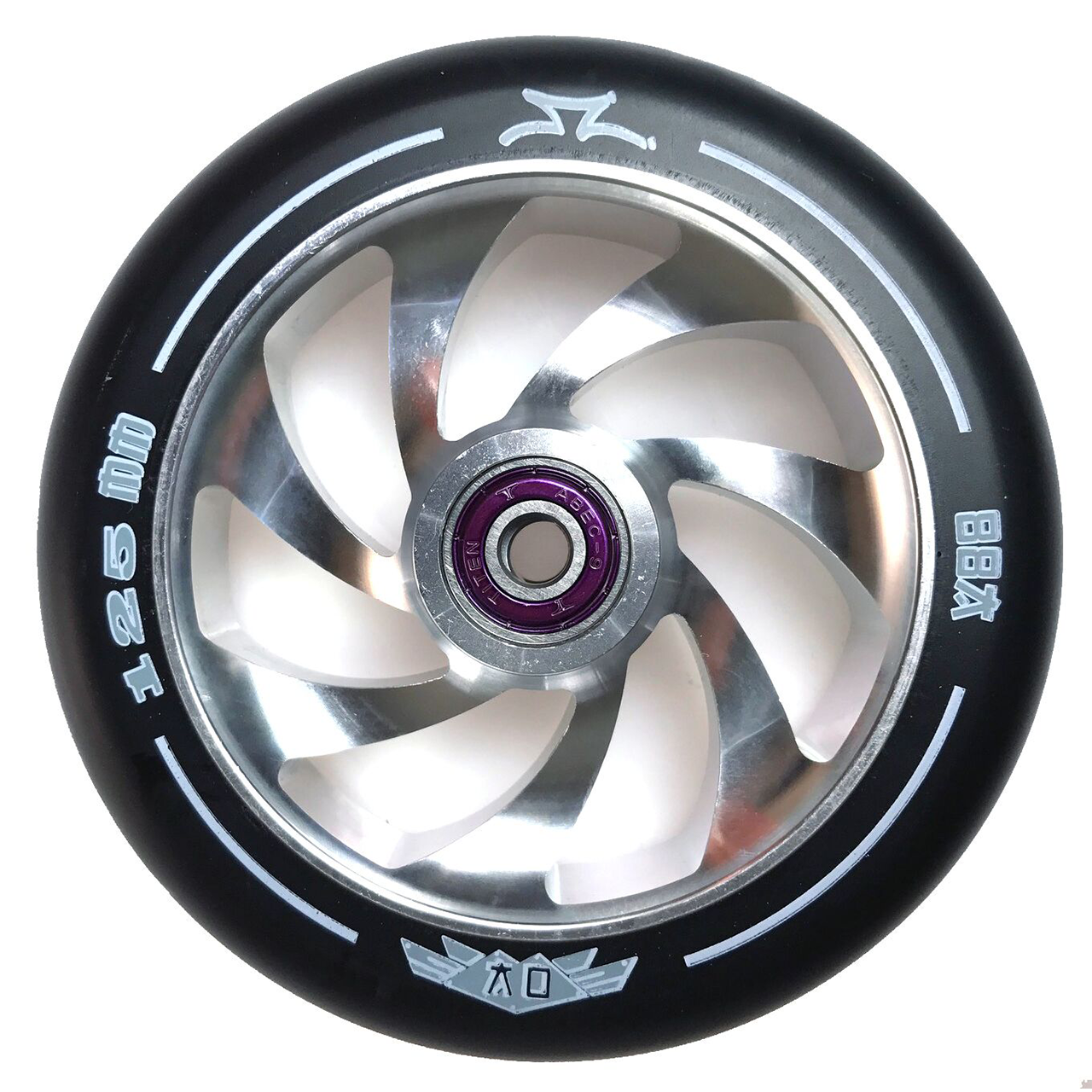 AO Spiral Wheel 125 mm incl. Titen Abec 9 bearings